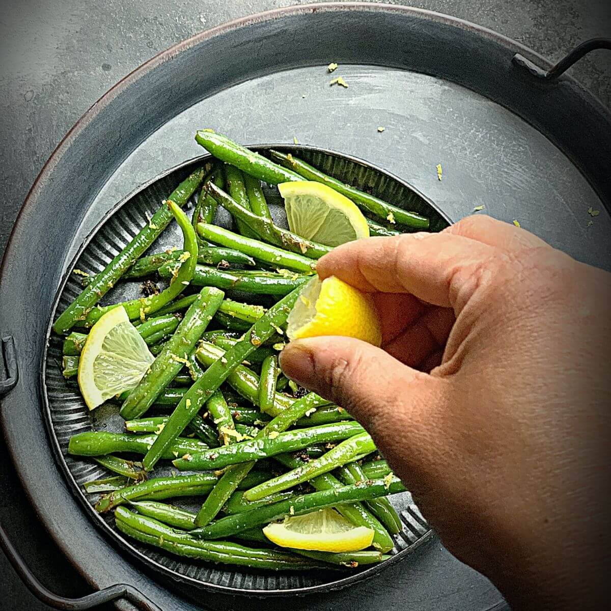 Green beans in instant online pot without steamer basket