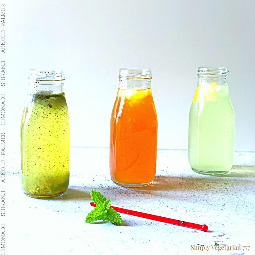 Easy Instant Pot Lemonade Concentrate Recipe 3 flavors simplyvegetarian777