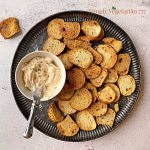 how to make everything bagel chips in air fryer?