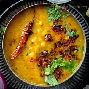 how to make yellow dal in instant pot?