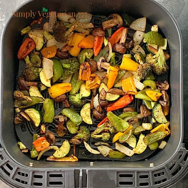 Easy Air Fryer Roasted Vegetables Recipe simplyvegetarian777