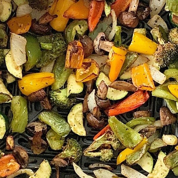 Easy Air Fryer Roasted Vegetables Recipe simplyvegetarian777