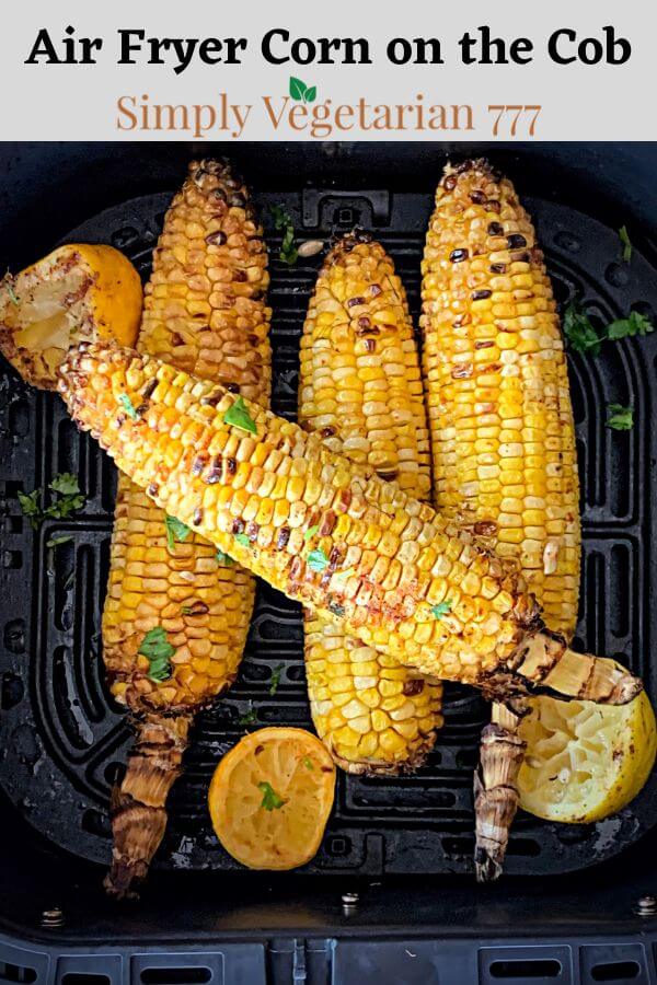 Air fryer corn on the cob recipe