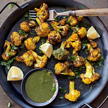 Easy Air Fryer Cauliflower Recipe - simplyvegetarian777