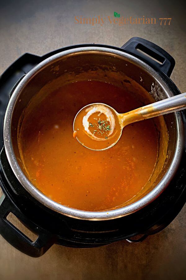 creamy tomato basil soup instant pot