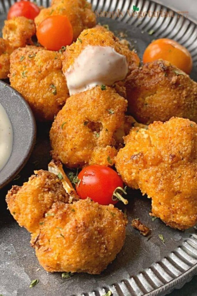 Air Fryer Buffalo Cauliflower Wings Recipe - simplyvegetarian777