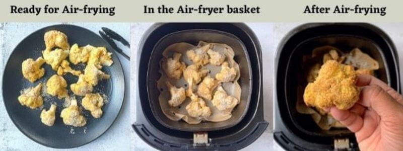 how to air fry buffalo wings?