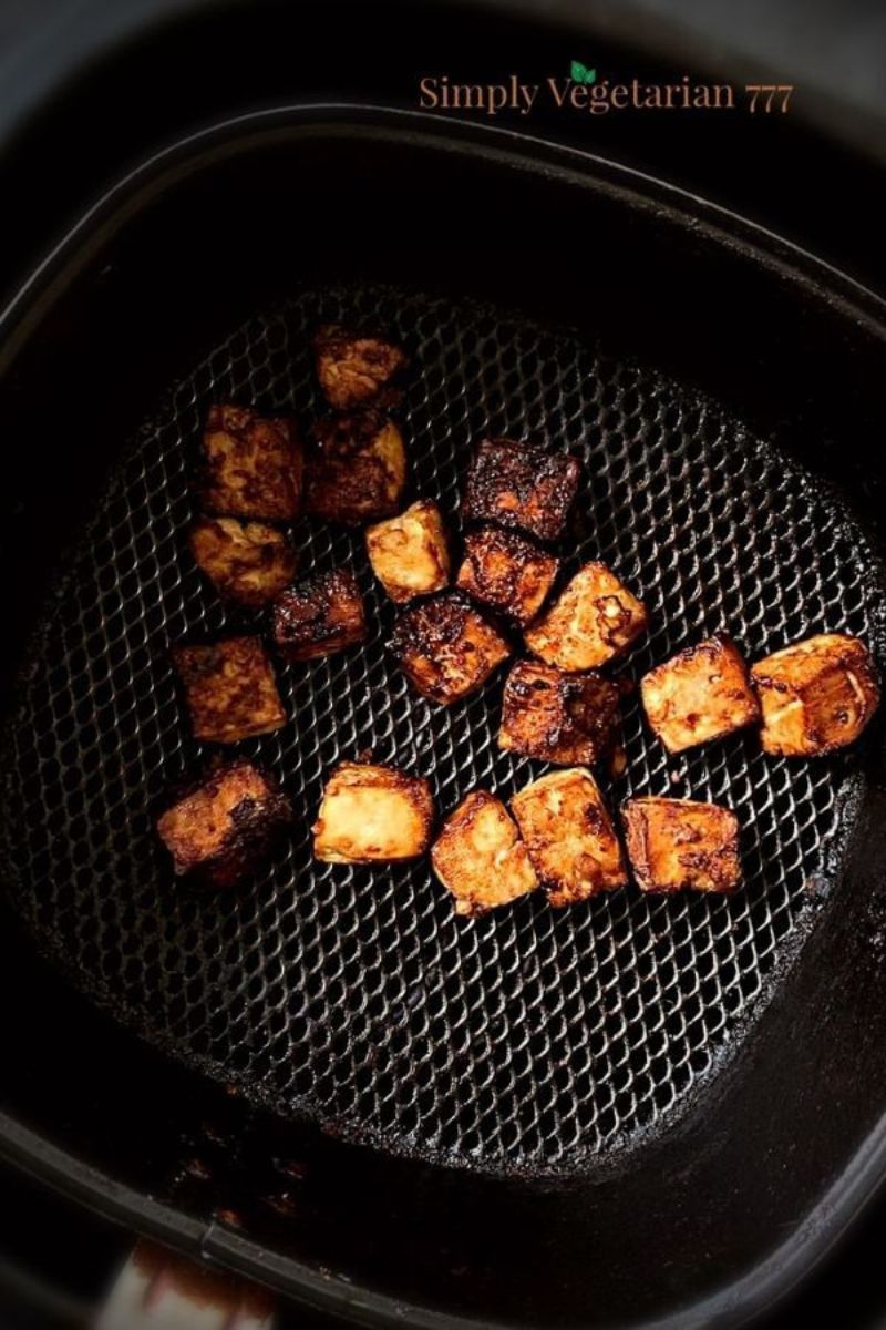 This Crispy Tofu is so easy to make at home in air fryer.