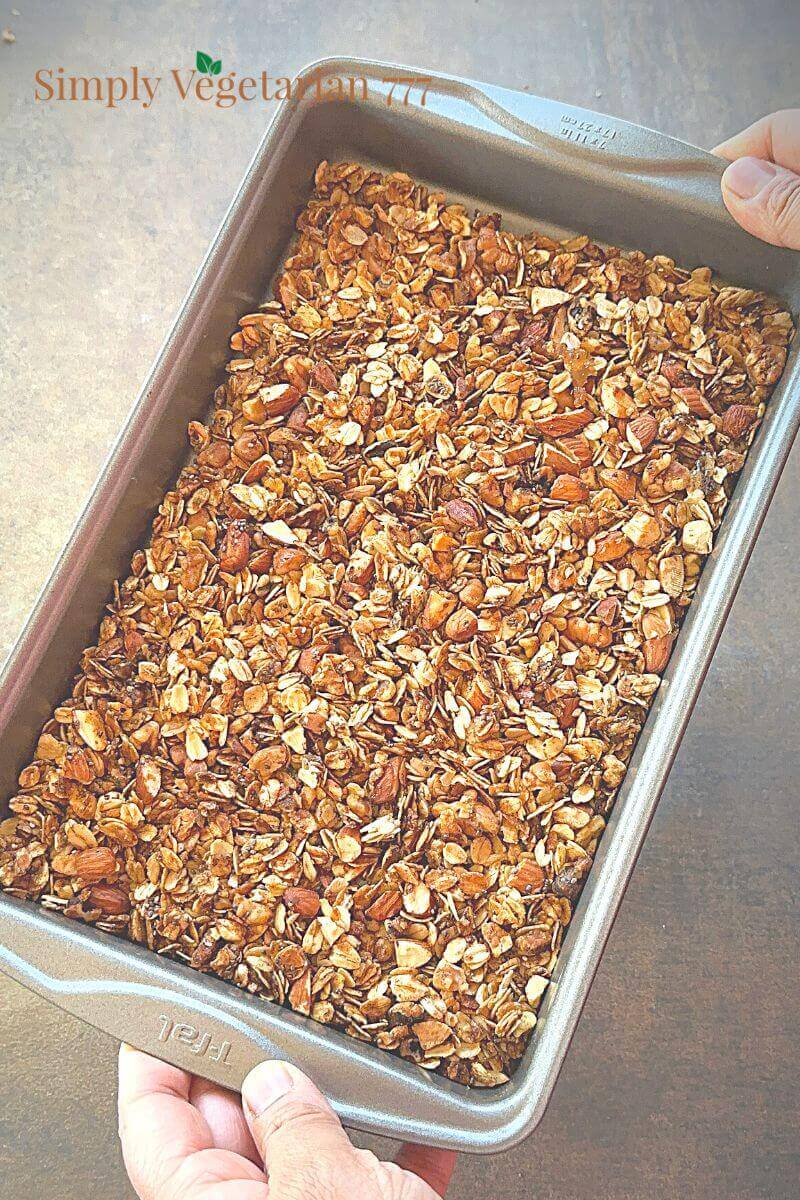 Easy Air Fryer Granola Recipe simplyvegetarian777