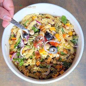 how to make pasta salad at home without meat?