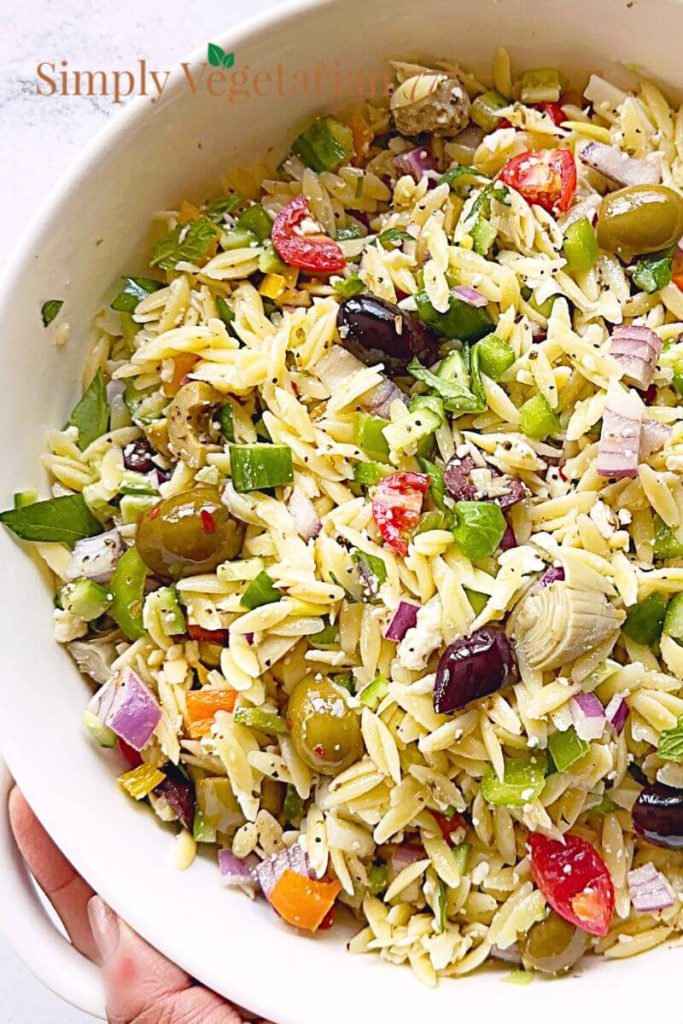 what is orzo pasta salad?