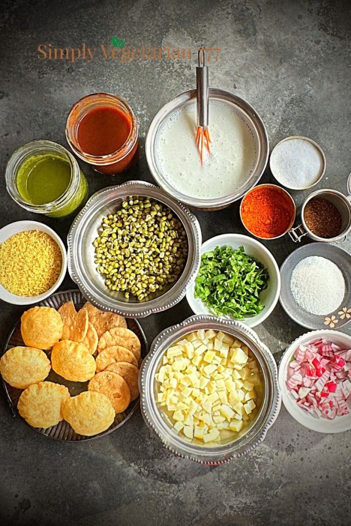 ingredients of papdi chaat