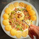 How to make popular chaat board for parties?